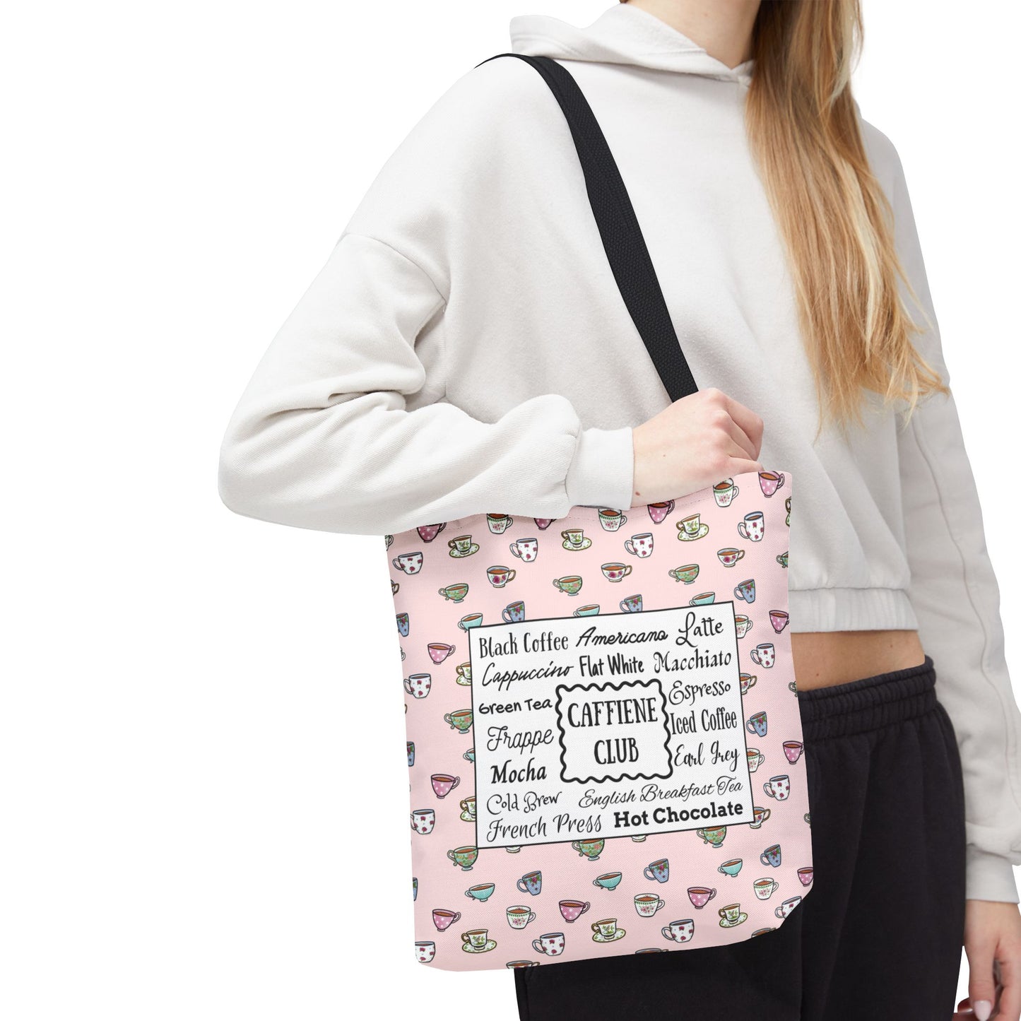 Caffeine Club Tote Bag