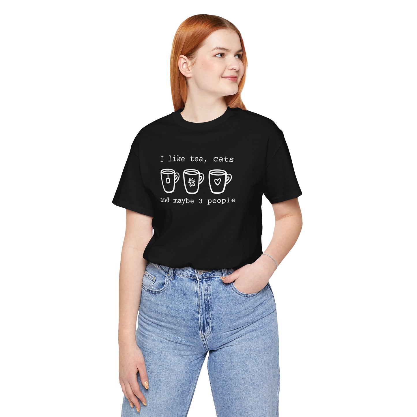 Tea Cats and Maybe 3 People T-Shirt