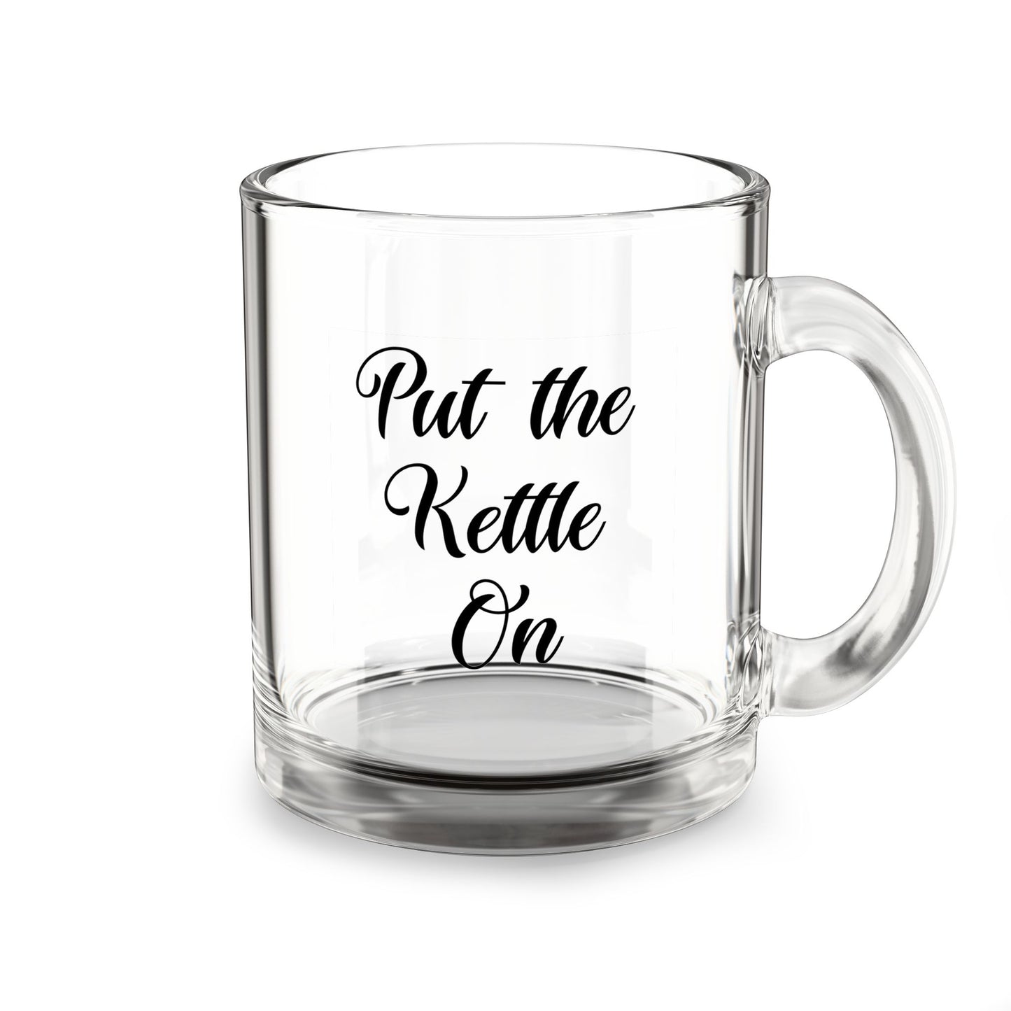 Kettle On Clear Mug