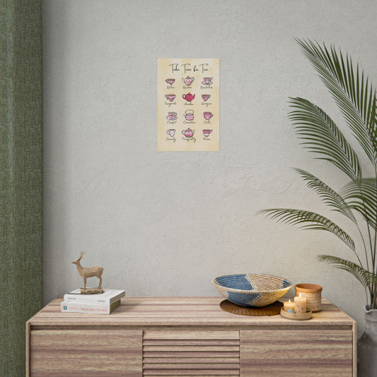 Mulberry Tea Emotions Poster