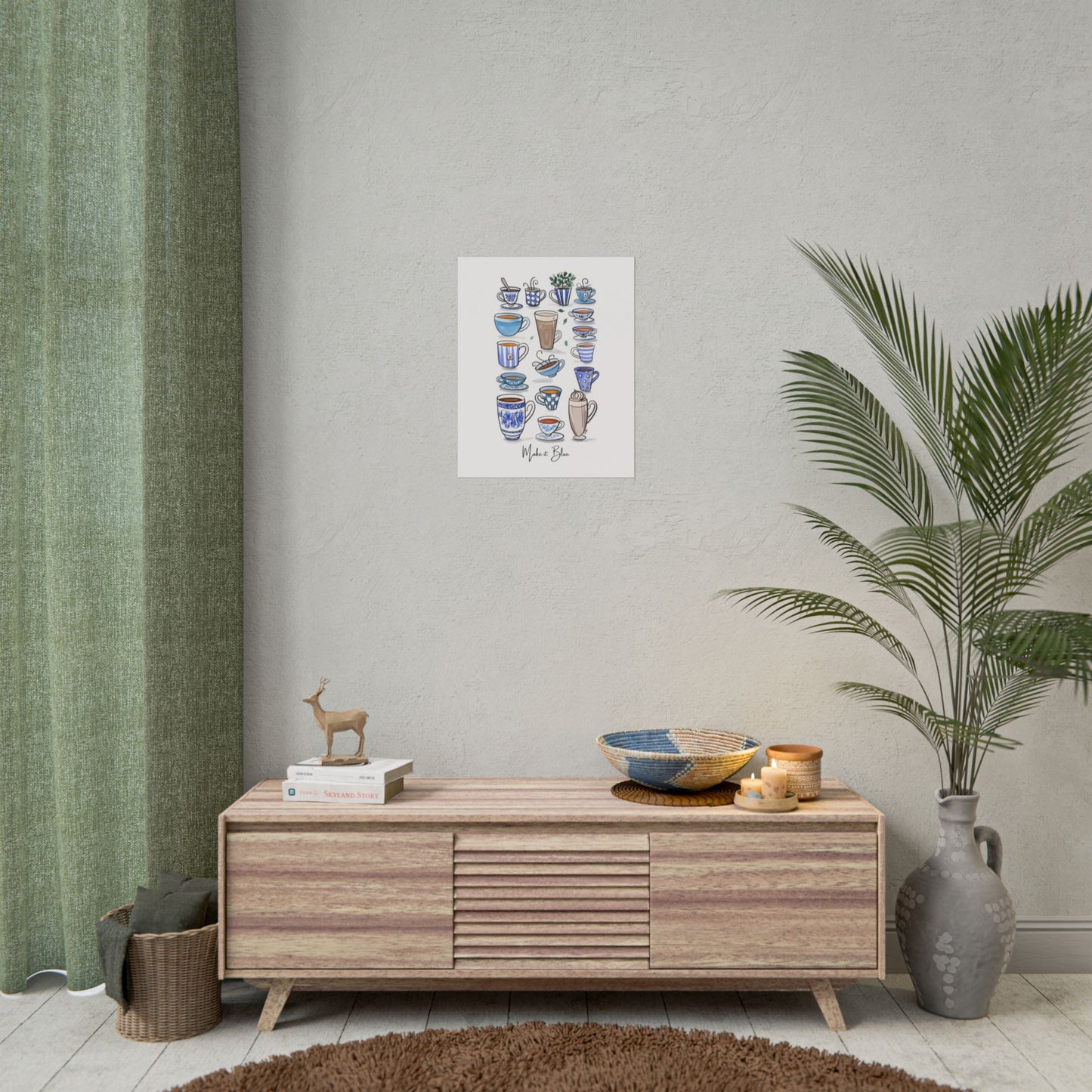 Make it Blue Wall Art