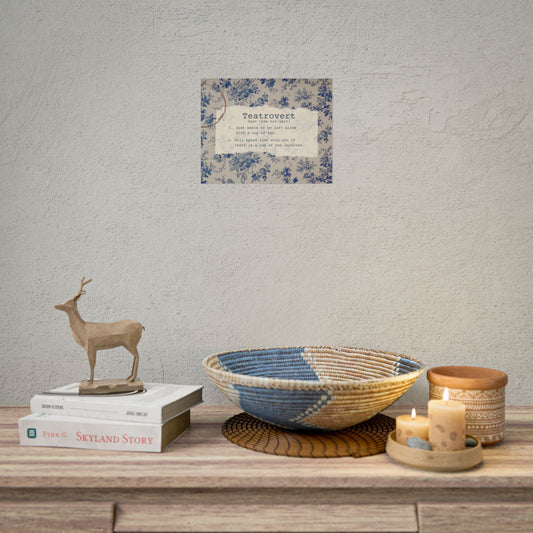 Teatrovert Tea Lover Wall Art