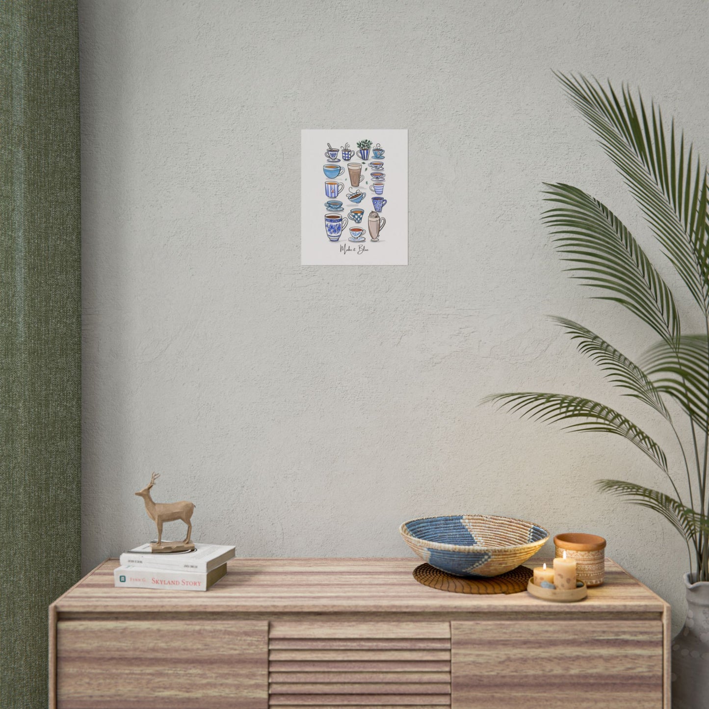 Make it Blue Wall Art