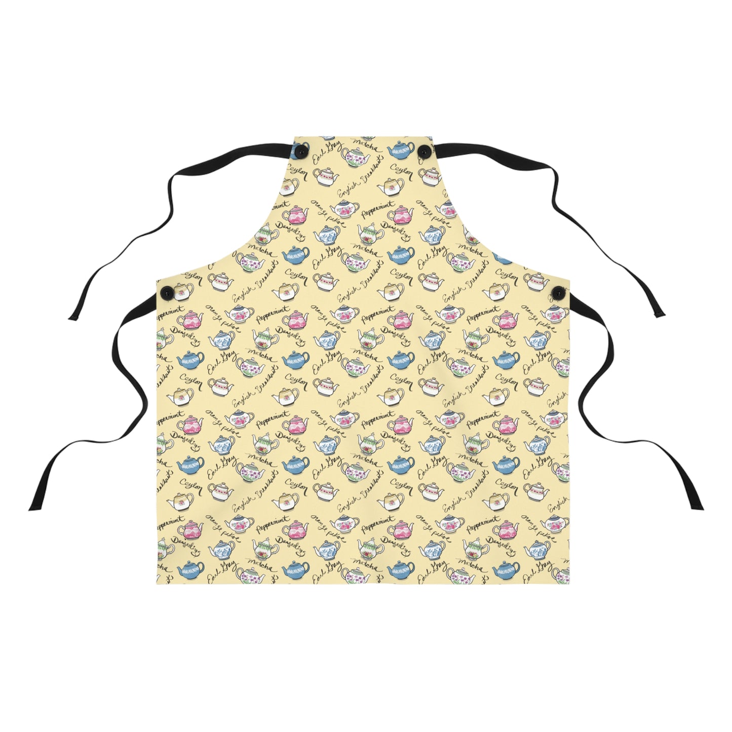 Yellow Tea Party Apron
