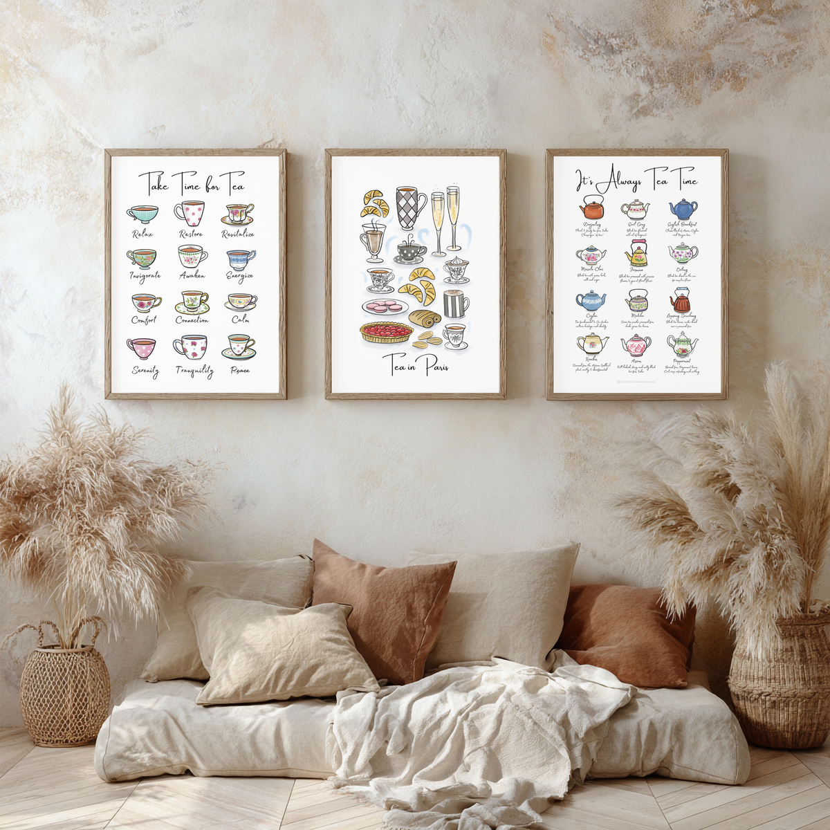 Teacup Wall Art for Tea Lovers
