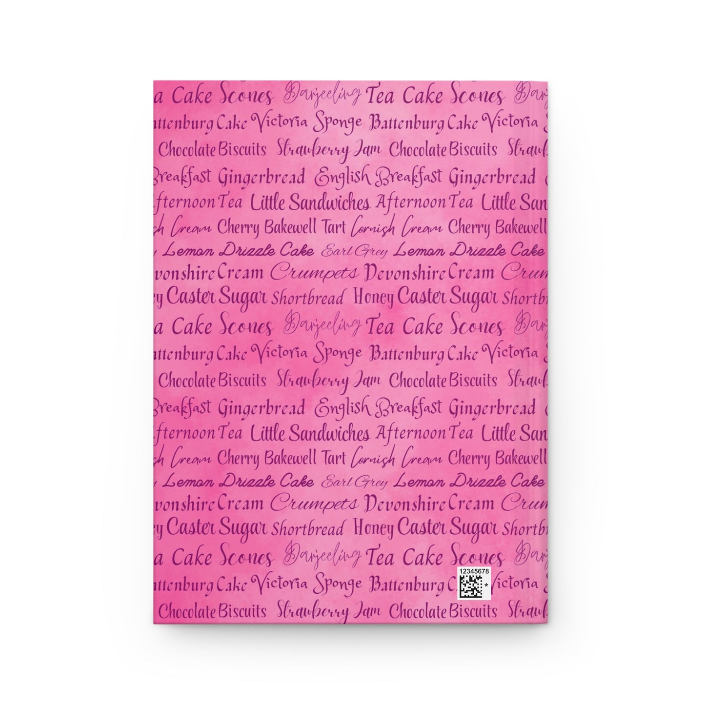 Pink Teapot Hard Cover Journal