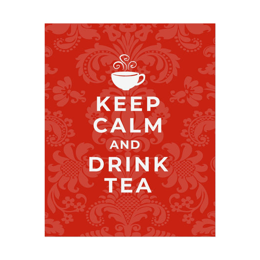 Keep Calm Red Wall Art