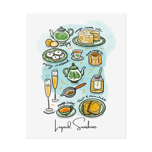 Liquid Sunshine Tea Print