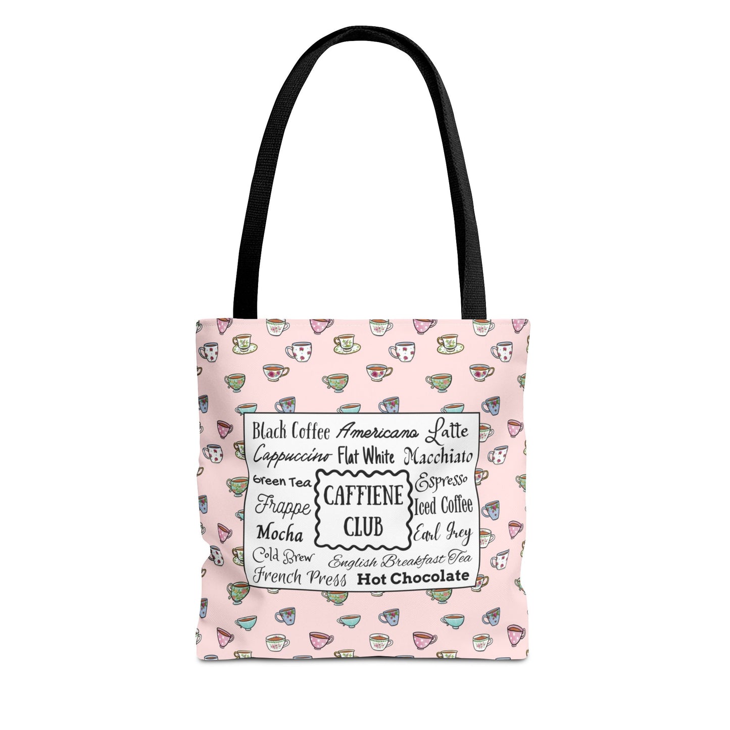 Caffeine Club Tote Bag