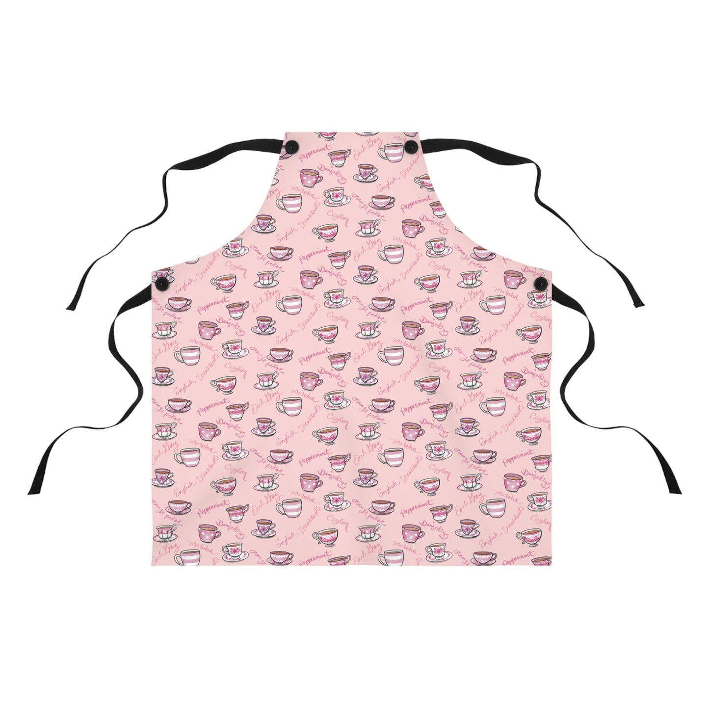 Pink Tea Party Apron