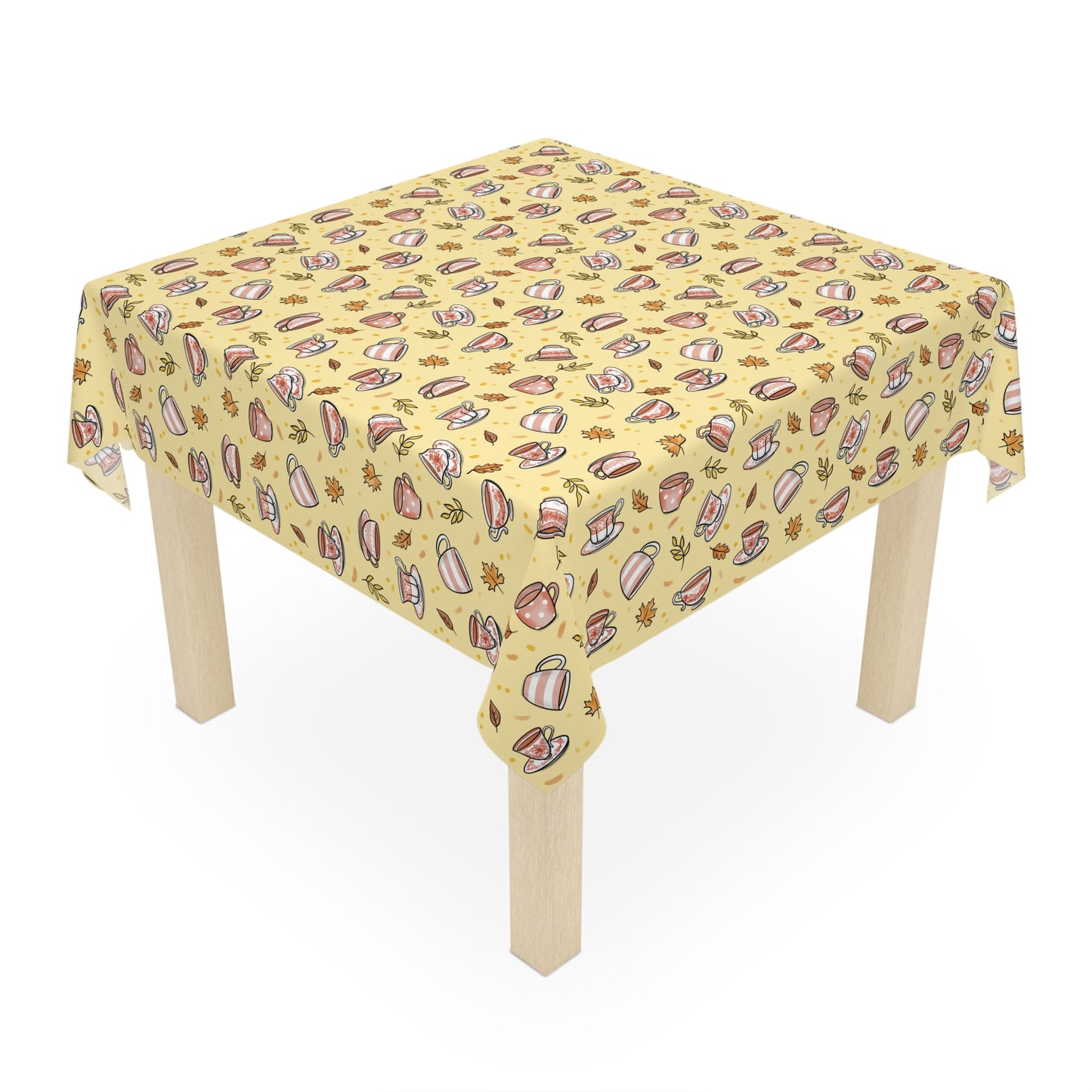 Autumn Teacup Tablecloth