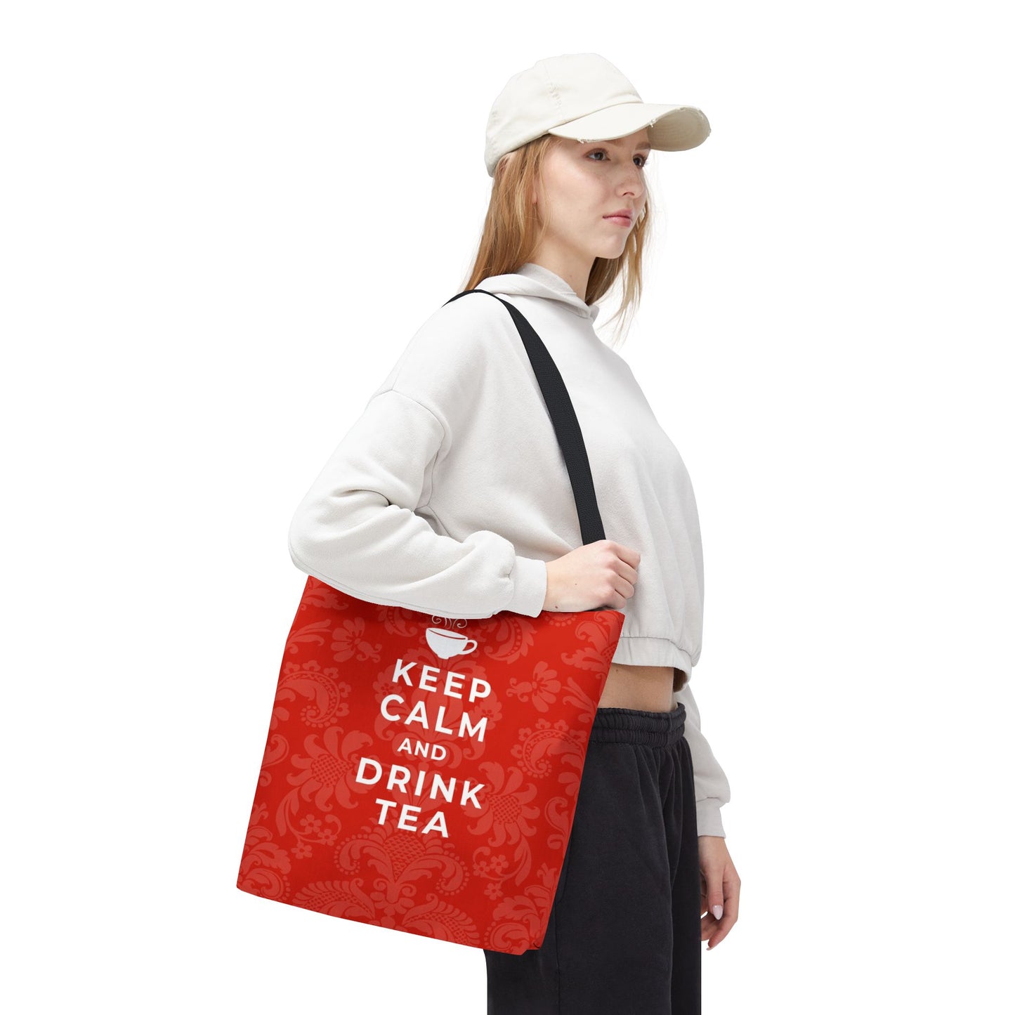 Keep Calm Red Tote Bag