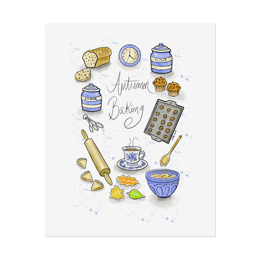 Autumn Baking Wall Art