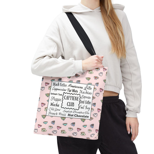 Caffeine Club Tote Bag