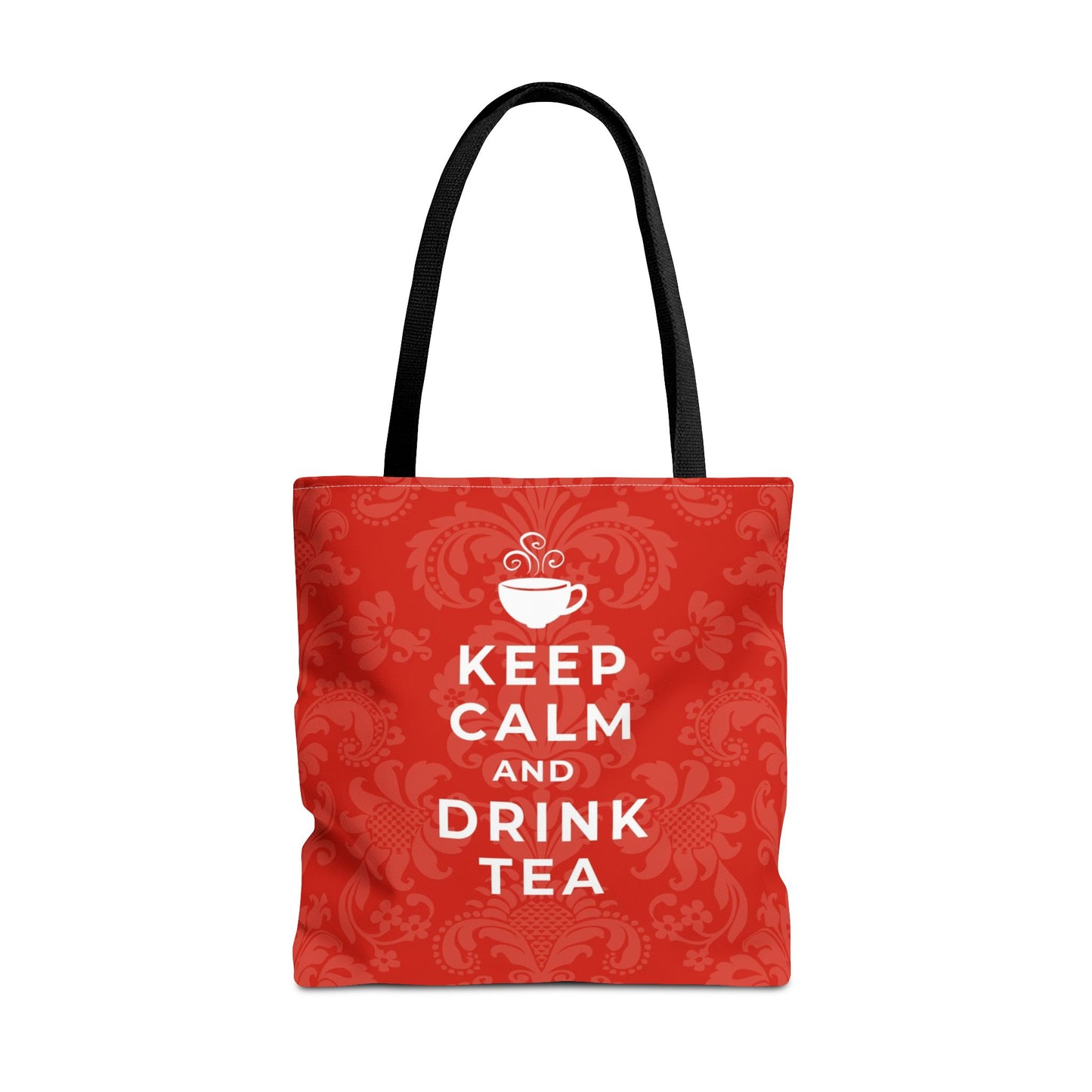 Keep Calm Red Tote Bag