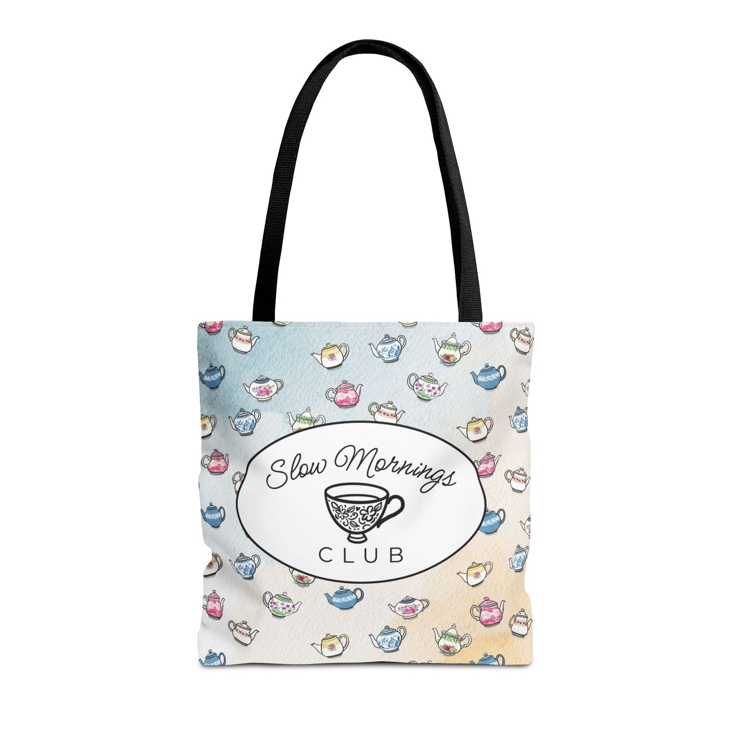 Slow Mornings Club Tote Bag