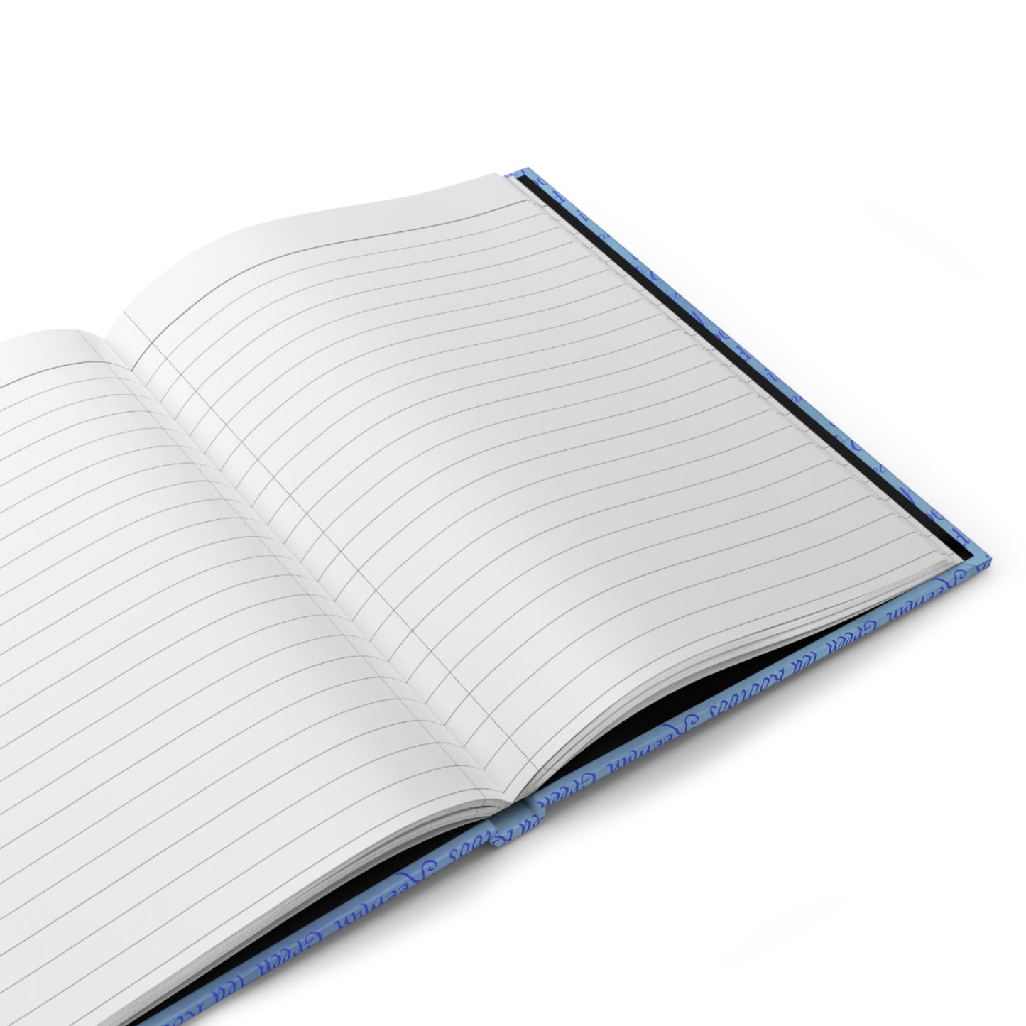 Blue Teacup Hardcover Journal