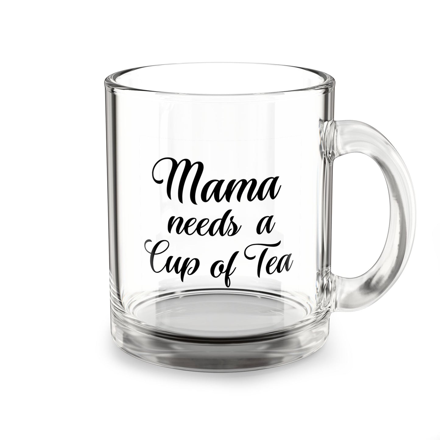 Mama Needs Tea Clear Mug