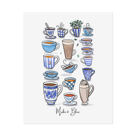 Make it Blue Wall Art