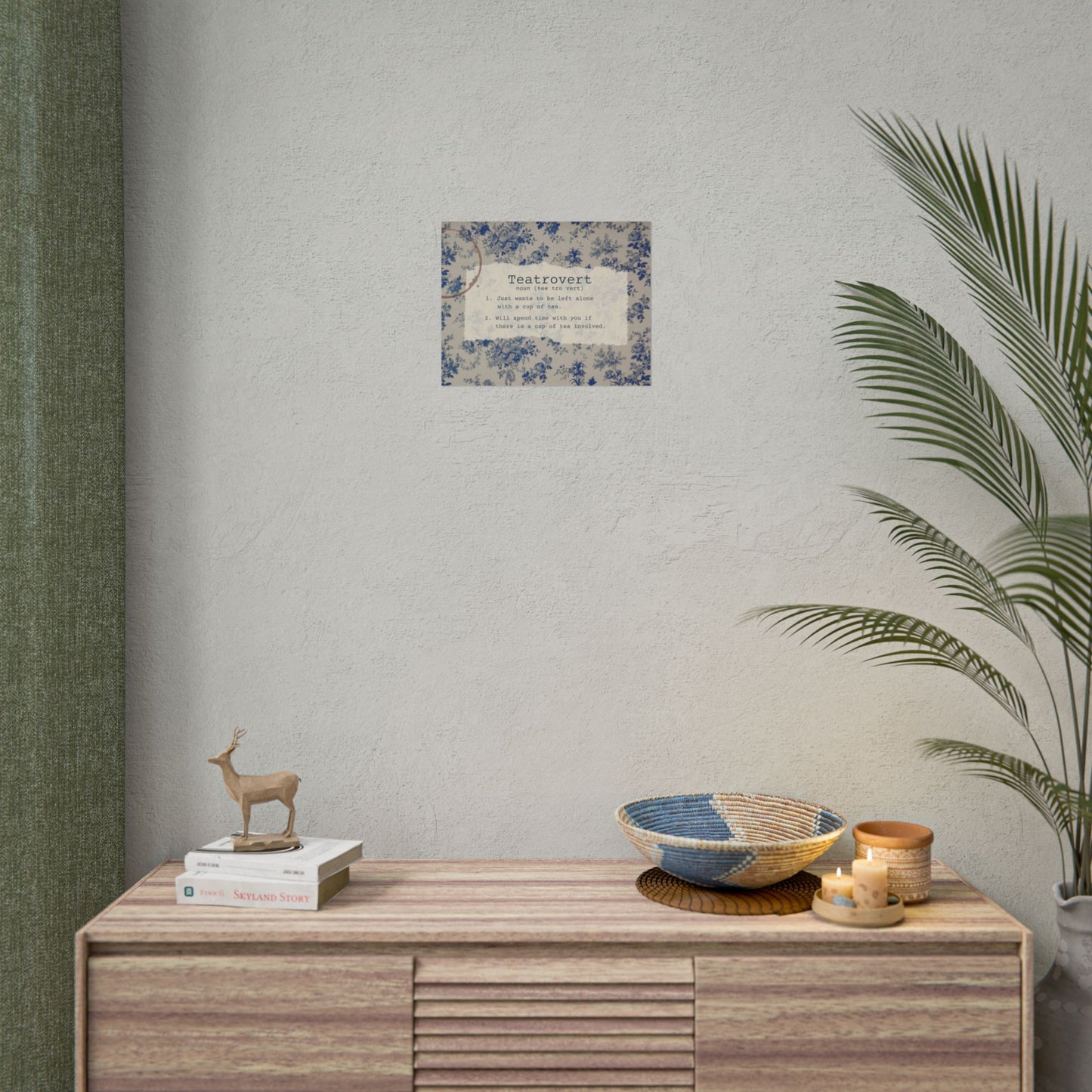 Teatrovert Tea Lover Wall Art