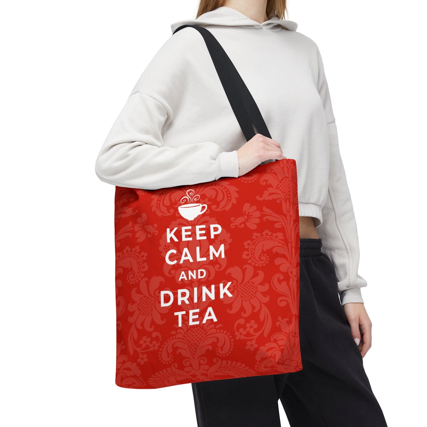 Keep Calm Red Tote Bag