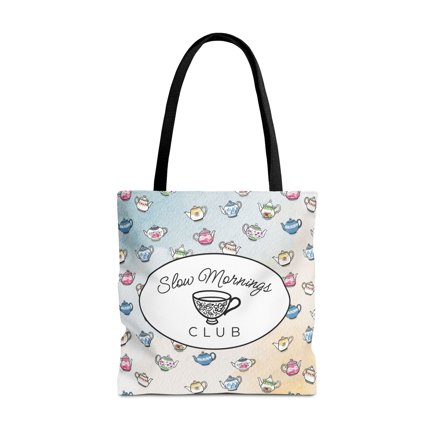 Slow Mornings Club Tote Bag