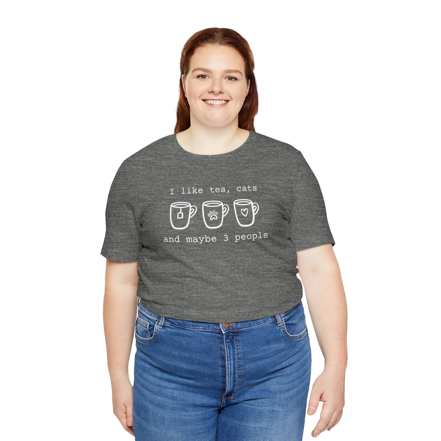 Tea Cats and Maybe 3 People T-Shirt
