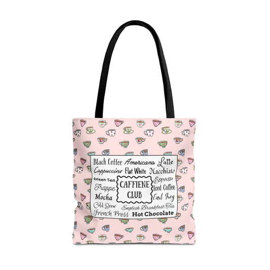 Caffeine Club Tote Bag