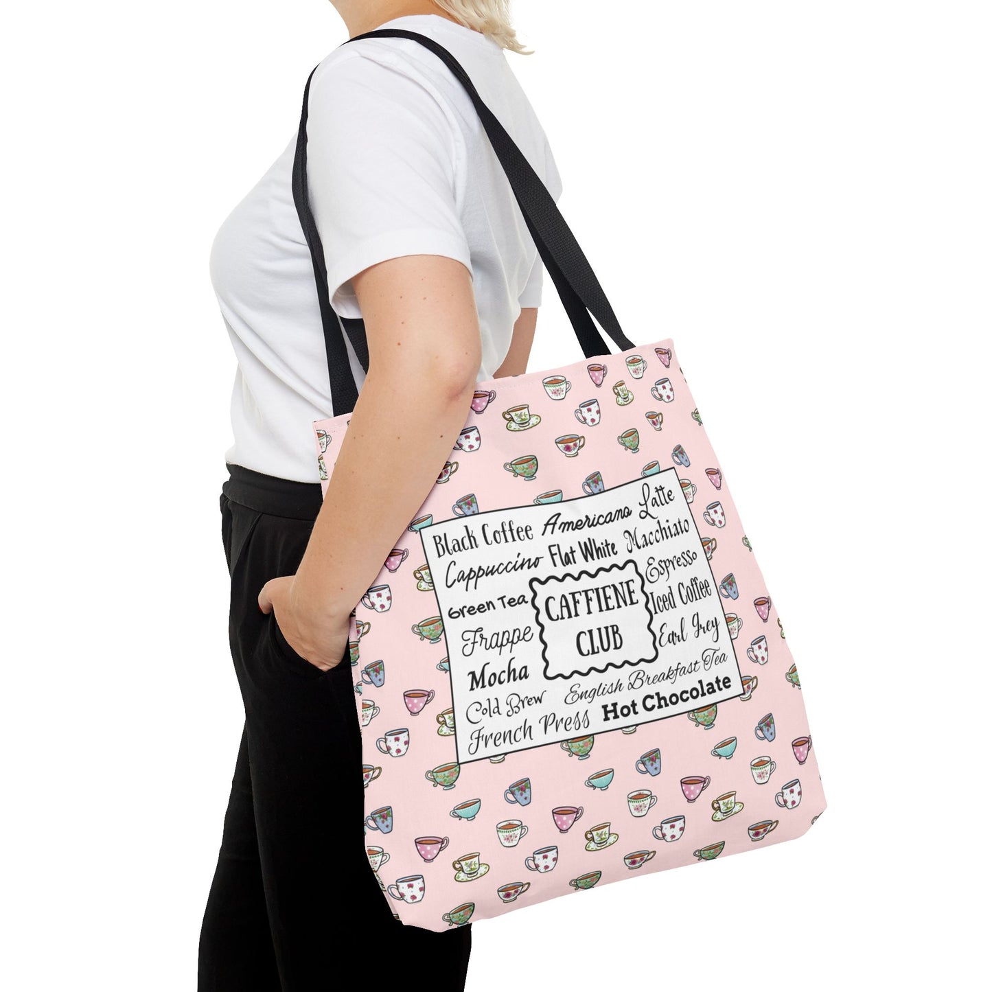 Caffeine Club Tote Bag