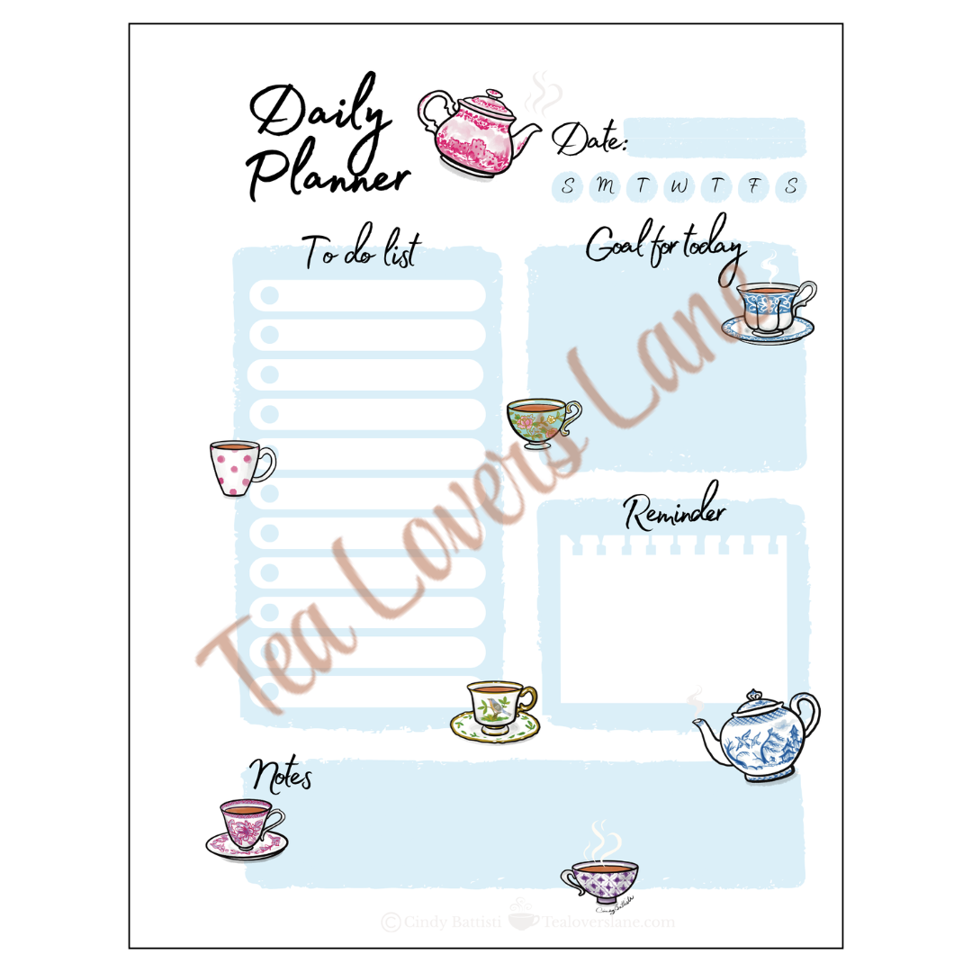 Printable Bundle of Planner Pages