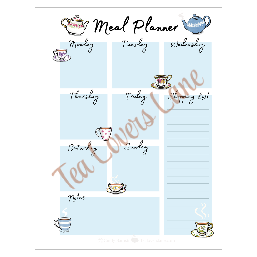 Printable Bundle of Planner Pages