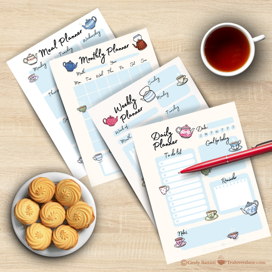 Printable Bundle of Planner Pages